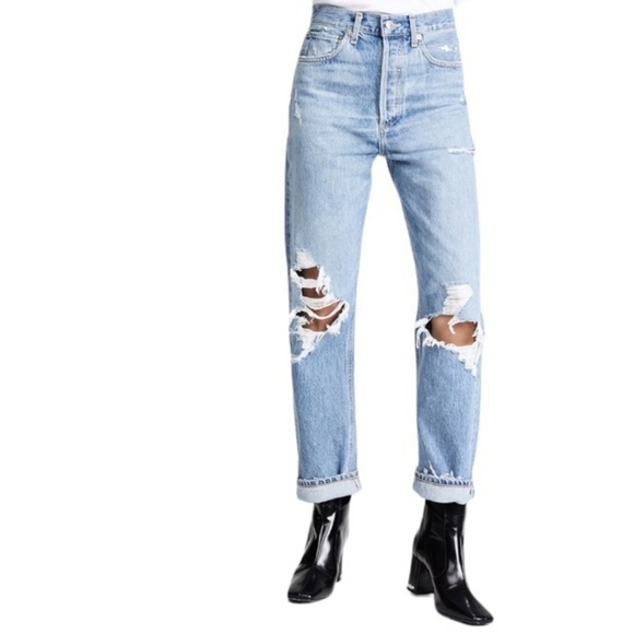 Agolde AGOLDE 90s Mid Rise Straight Jeans A069C-811 - Picture 13 of 15